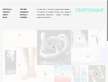 Tablet Screenshot of createmint.com